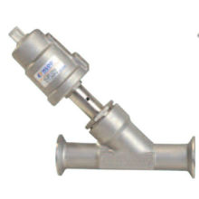 Tri-clamp Type de raccordement valve de siège angulaire